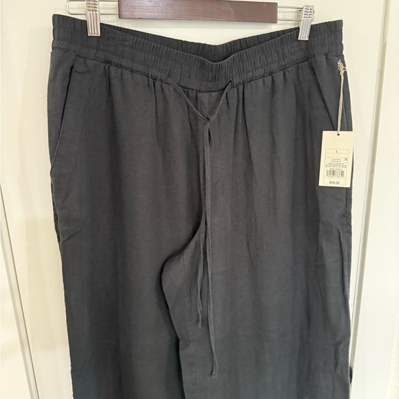 a new day women’s linen rayon drawstring pants - Picture 2 of 8